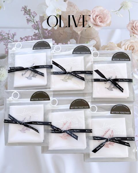 【3営業日で発送】人気no.1✨夫婦の木Olive✨ブライダルハンカチ