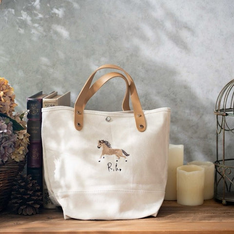 馬刺繍🐴累計1500個販売！保育園バッグ