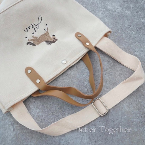 馬刺繍🐴累計1500個販売！保育園バッグ