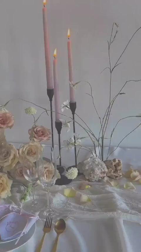 スクエアリーフ・サークルフラワー ✳︎BOTANICAL刺繍ブライダルハンカチ